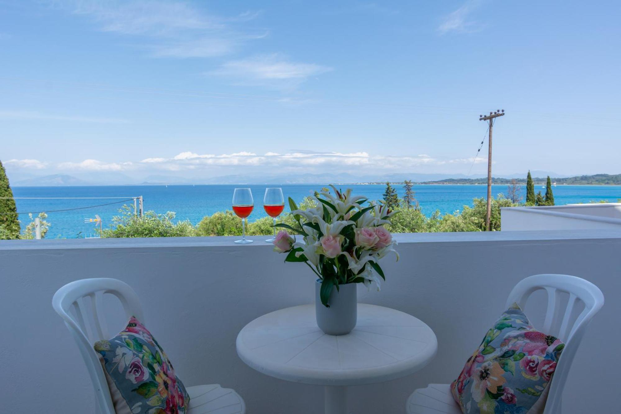 Aparthotel Corfu Aquamarine Notos Exterior foto